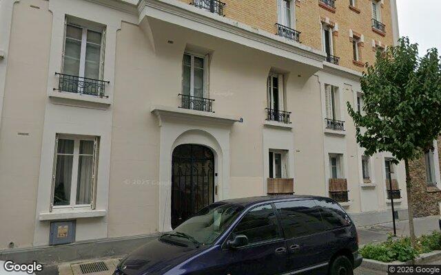 Façade : 41 rue Stendhal, Paris