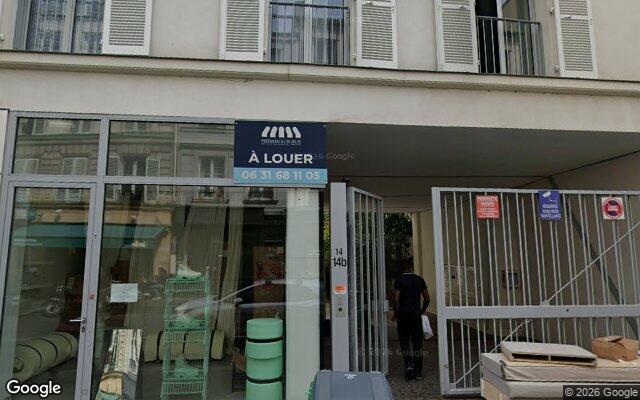 Façade : 14 rue Oberkampf, Paris