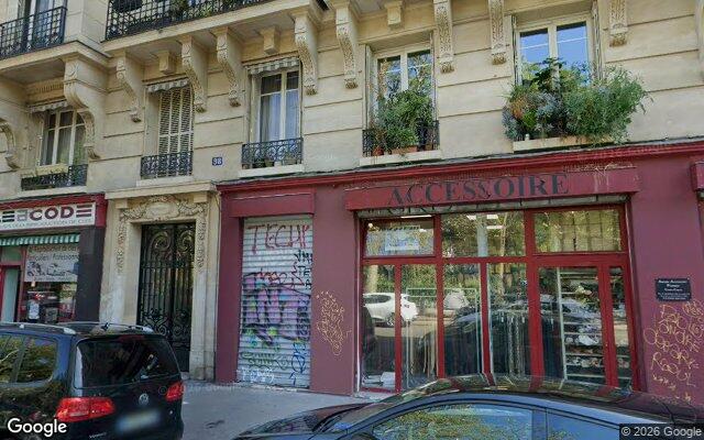 Façade : 98 boulevard Richard Lenoir, Paris