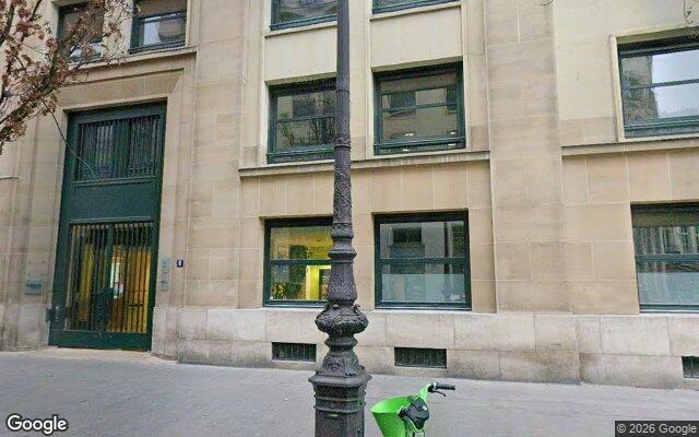 Façade : 4 rue du Colonel Driant, Paris