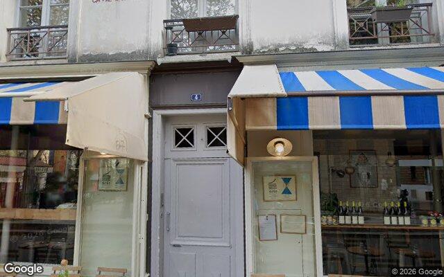 Façade : 4 rue de la Corderie, Paris