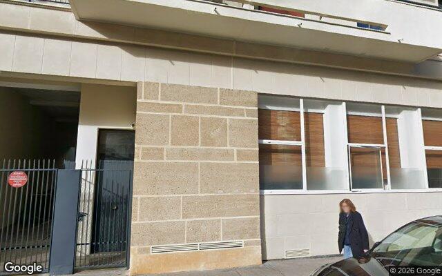 Façade : 7 boulevard Flandrin, Paris