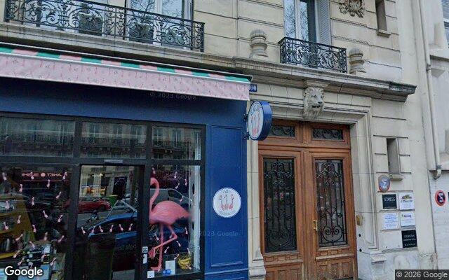 Façade : 100 avenue Kléber, Paris