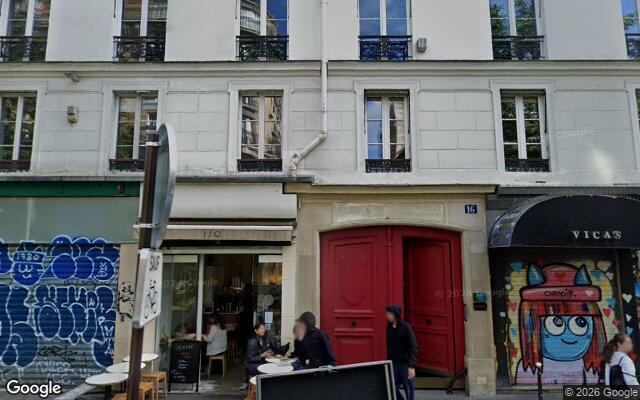 Façade : 16 rue Dupetit-Thouars, Paris