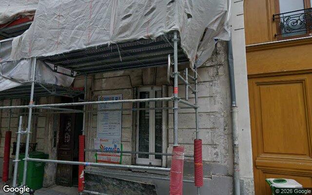 Façade : 22 rue Orfila, Paris