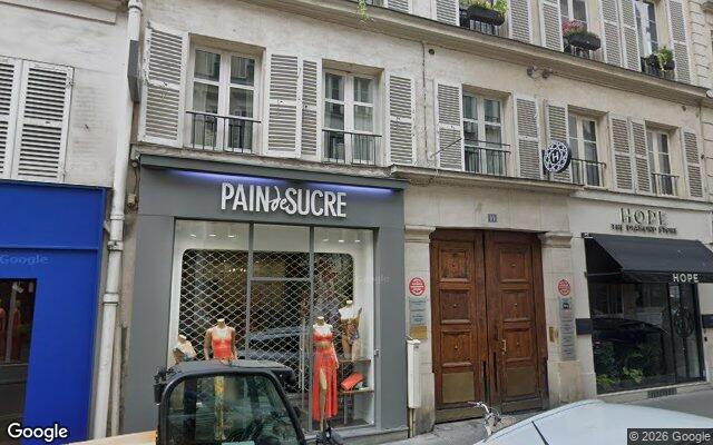 Façade : 11 rue du Marché Saint-Honoré, Paris
