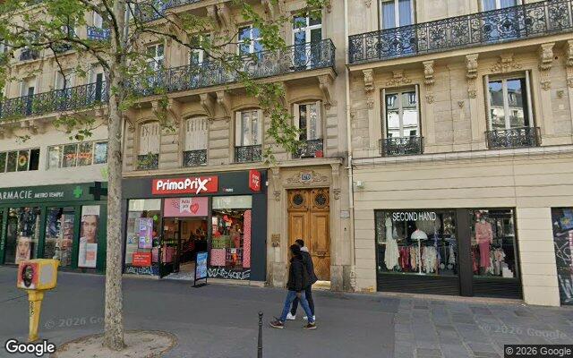 Façade : 170 rue du Temple, Paris