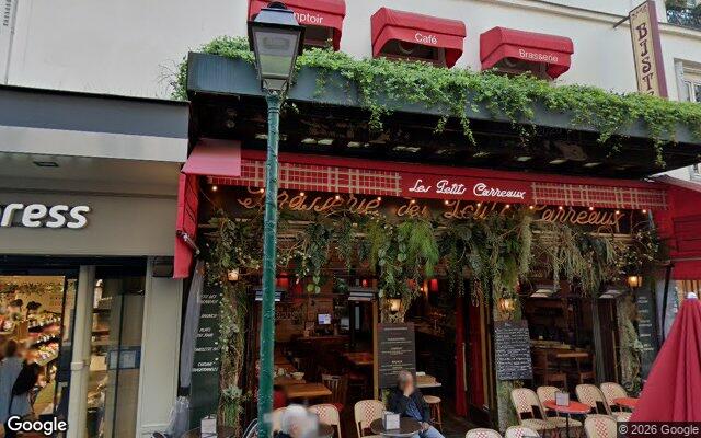 Façade : 17 rue des Petits Carreaux, Paris