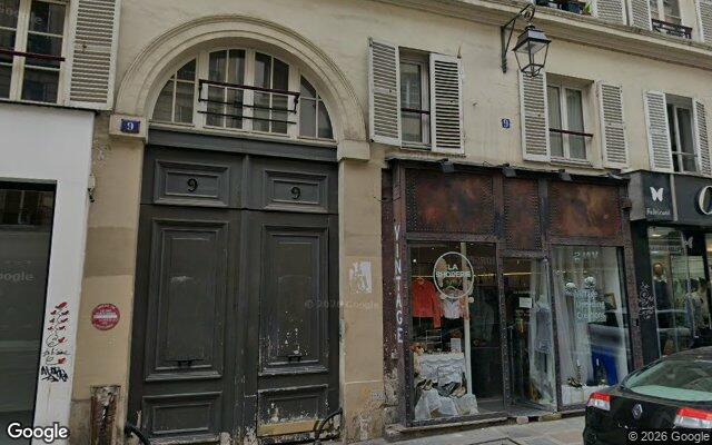 Façade : 9 rue Notre-Dame de Nazareth, Paris