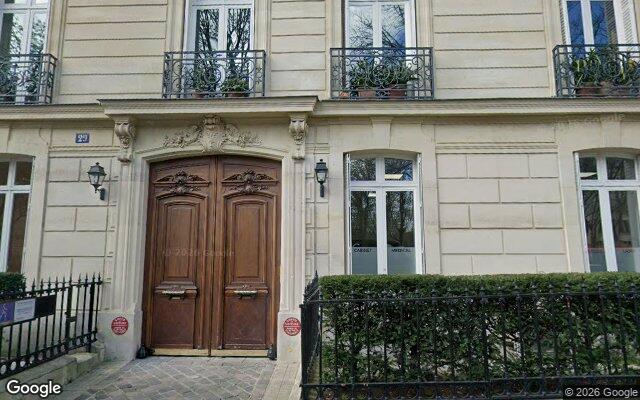 Façade : 29 avenue Franklin Delano Roosevelt, Paris