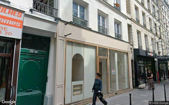 Façade : 46 rue Notre-Dame de Nazareth, Paris