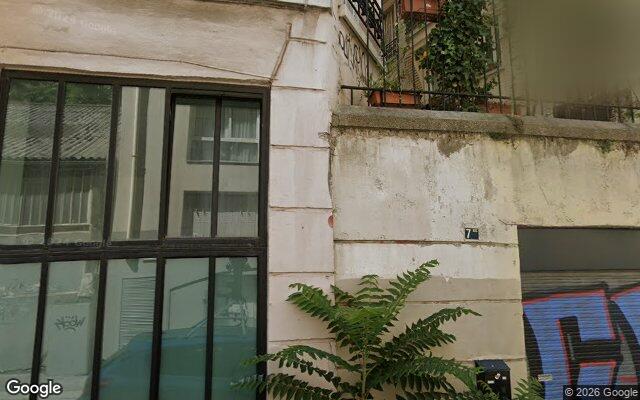 Façade : 50B rue de la Bidassoa, Paris