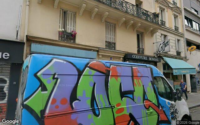 Façade : 5 rue Étienne Dolet, Paris