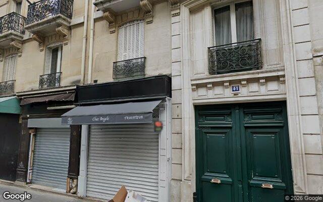 Façade : 41 rue de Chaillot, Paris