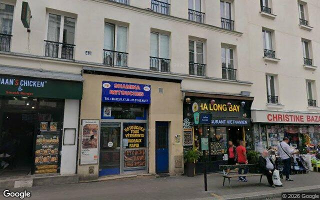 Façade : 42 rue de Ménilmontant, Paris