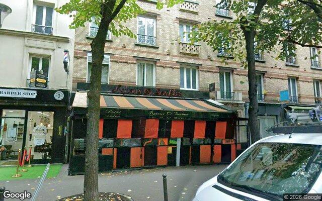 Façade : 8 rue Sorbier, Paris