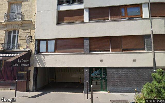 Façade : 19 rue du Surmelin, Paris