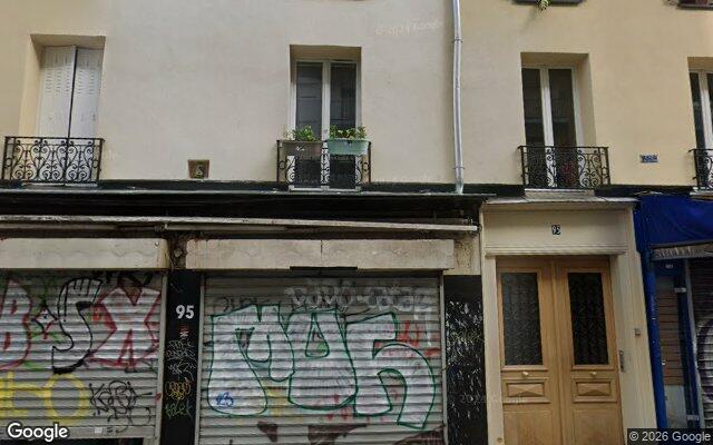 Façade : 95 rue Jean-Pierre Timbaud, Paris