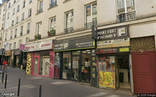 Façade : 34 rue du Faubourg du Temple, Paris