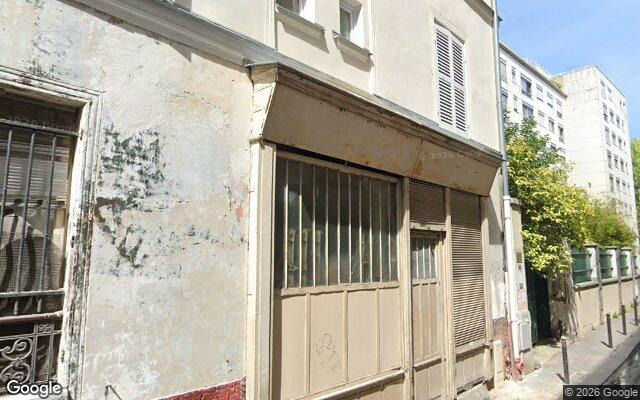 Façade : 11 rue du Moulin Joly, Paris
