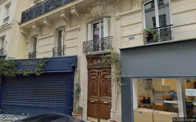 Façade : 14 rue Beauregard, Paris