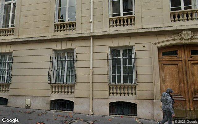 Façade : 39 rue Copernic, Paris