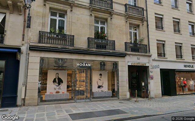 Façade : 52 rue du Faubourg Saint-Honoré, Paris