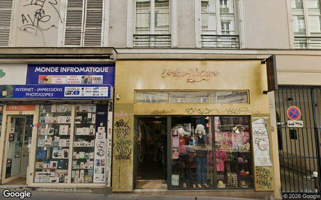 Façade : 50 rue du Faubourg du Temple, Paris
