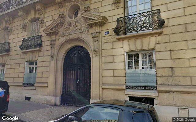 Façade : 45 rue Émile Menier, Paris