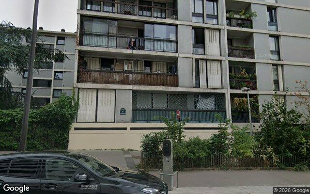 Façade : 50 rue des Couronnes, Paris