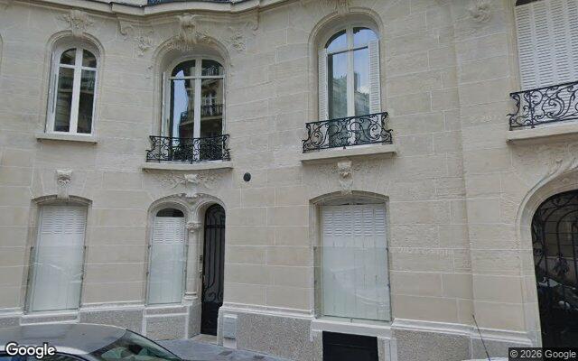 Façade : 6 rue Georges Ville, Paris
