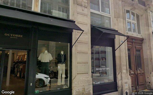 Façade : 12 rue Saint-Fiacre, Paris