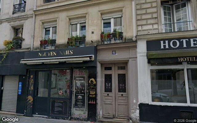 Façade : 6 rue de Mazagran, Paris
