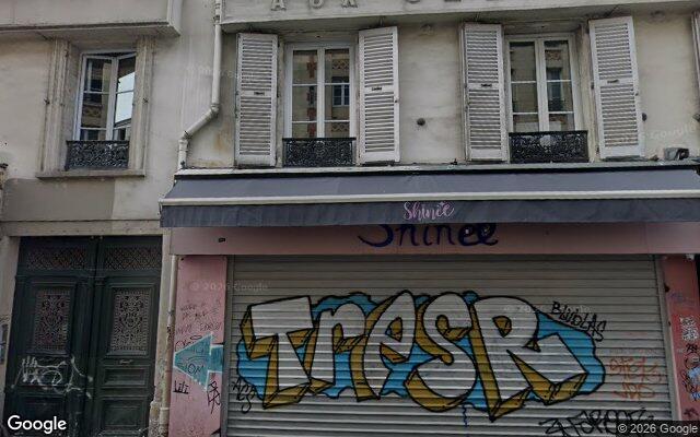 Façade : 108 rue du Faubourg du Temple, Paris