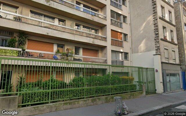 Façade : 16 rue Alibert, Paris
