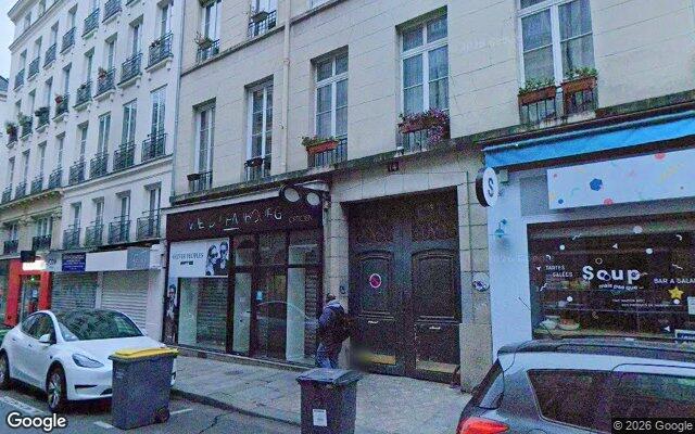 Façade : 14 rue du Faubourg Poissonnière, Paris