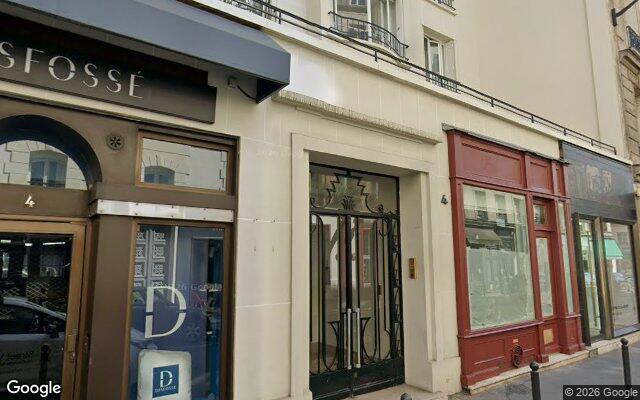 Façade : 4 rue de Miromesnil, Paris
