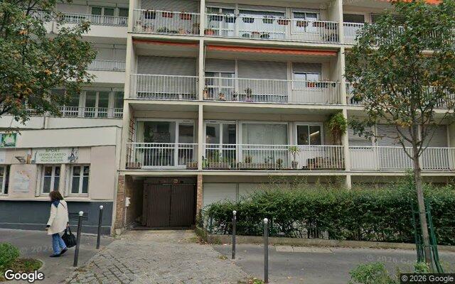 Façade : 39 rue Saint-Fargeau, Paris