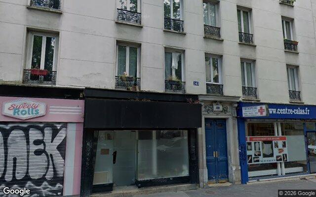 Façade : 343 rue des Pyrénées, Paris