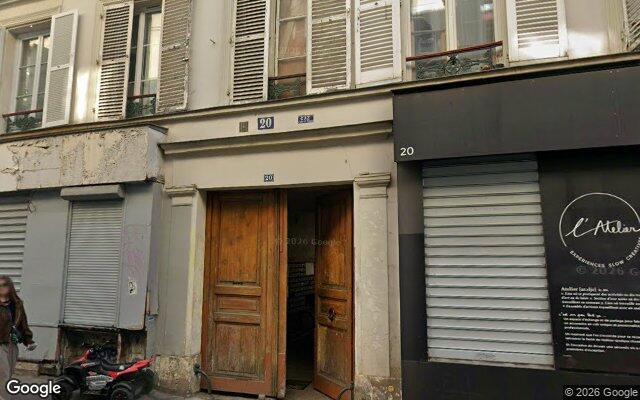Façade : 20 rue Lucien Sampaix, Paris