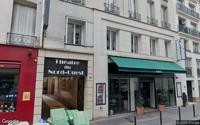 Façade : 13 rue du Faubourg Montmartre, Paris