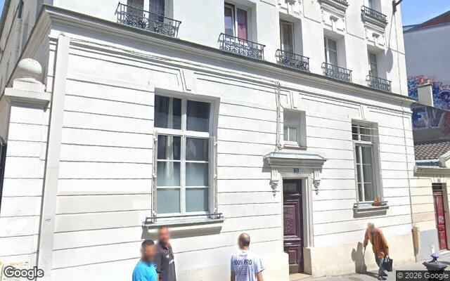Façade : 31 rue des Envierges, Paris