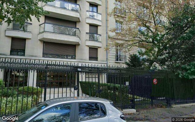 Façade : 21 avenue Foch, Paris