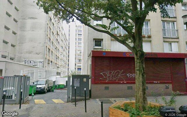 Façade : 22 rue du Borrégo, Paris