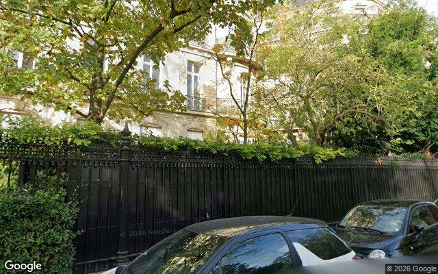 Façade : 46 avenue Foch, Paris