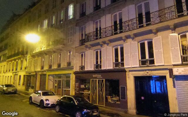 Façade : 35 rue Washington, Paris