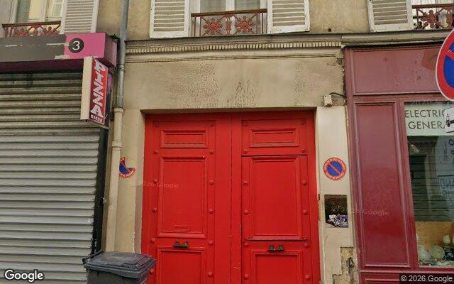 Façade : 3 rue de la Fidélité, Paris