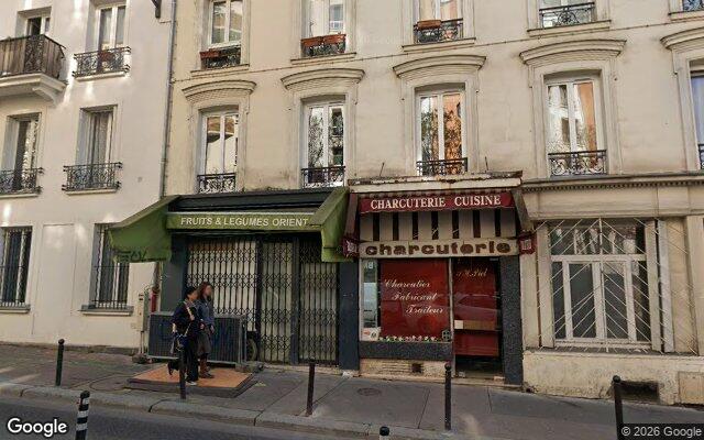 Façade : 22 rue de la Grange aux Belles, Paris