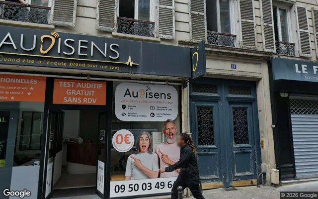 Façade : 14 rue de Chabrol, Paris