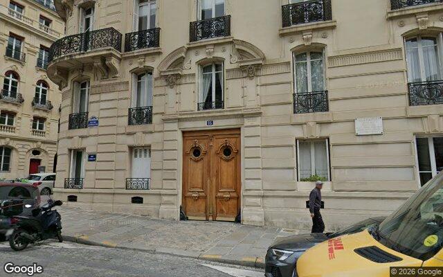 Façade : 16 rue du Général Foy, Paris